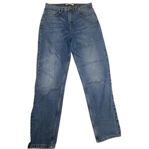 Womens Zara Premium Denim Straigh Leg Jeans Size 6